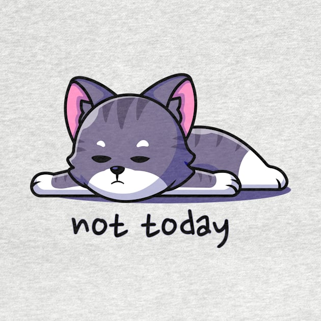 Not Today Cat by Vault Emporium